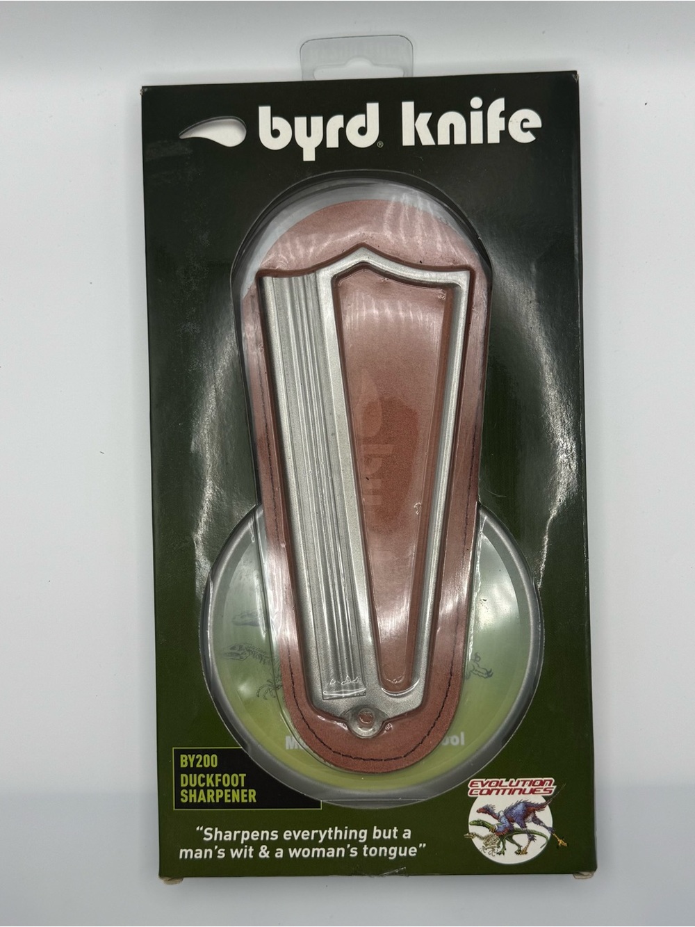 Vintage Byrd Knife BY200 Duckfoot Sharpener Diamond System w/Case DVD New Sealed